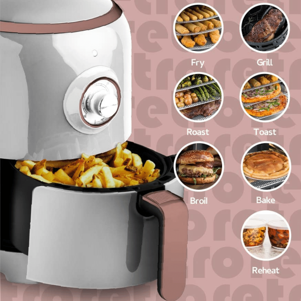 Retro Air Fryer Bear VS-8083A1300W 35l lightgreen