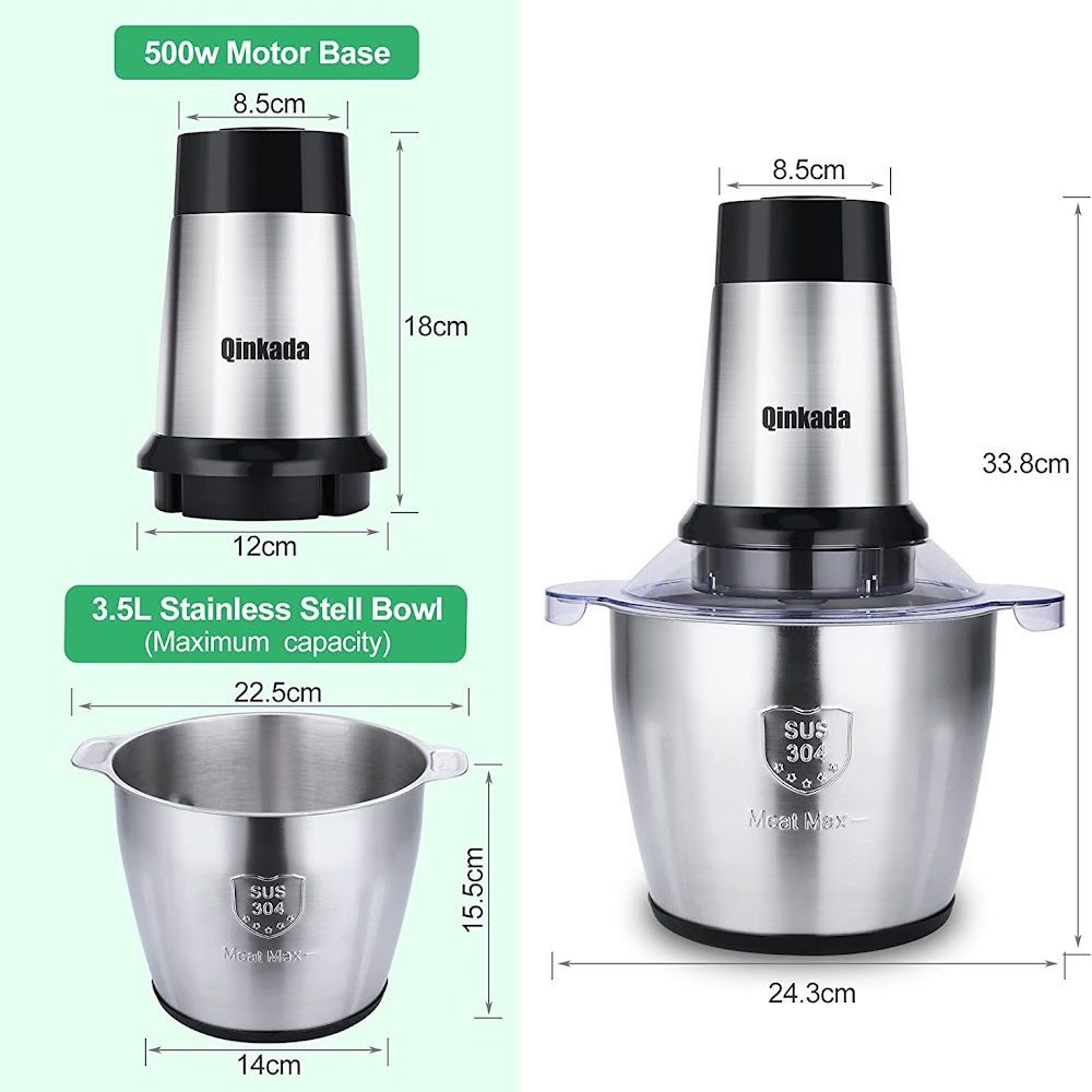 Slushie 2000 45000 RPM Stainless Steel Food Processor - Vysta Home