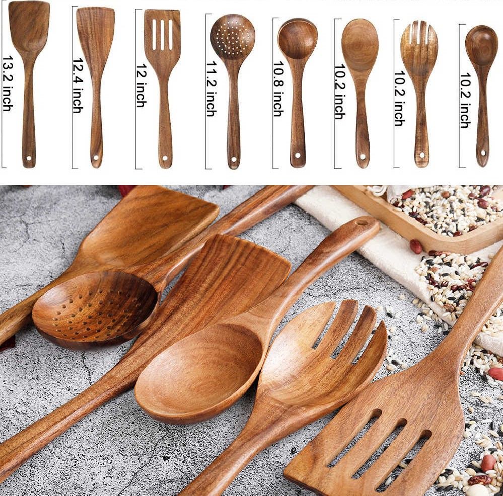 WOODENHOUSE LIFELONG QUALITY wooden spoons for cooking - wooden