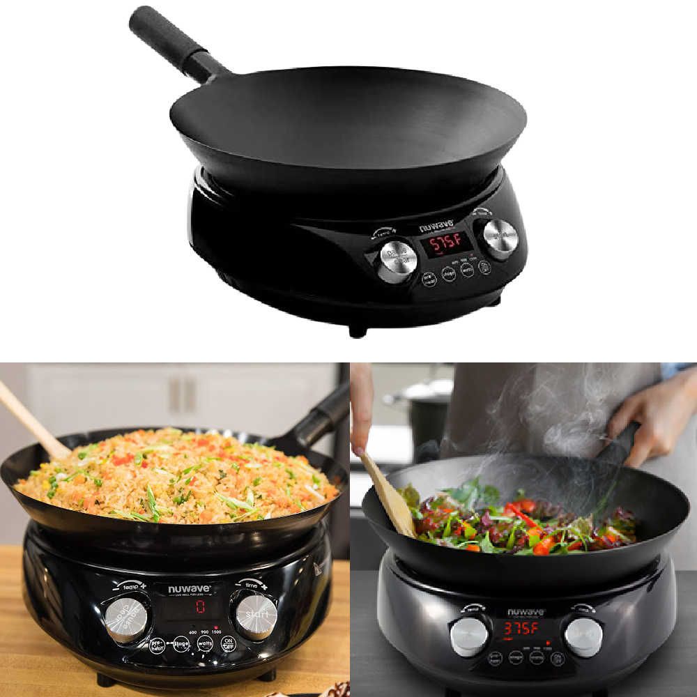 NuWave Mosaic Induction Wok - How It Works 