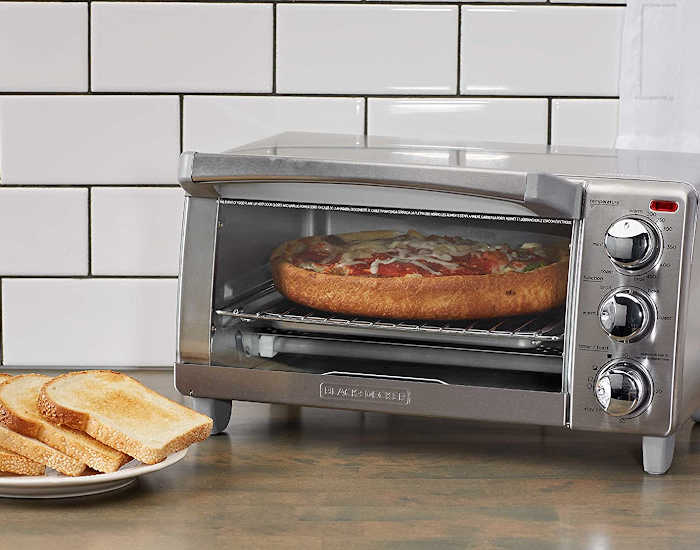 <img src="173_best toaster oven airfryer combo-16.jpg" alt=" BLACK+DECKER 4-Slice Toaster Oven">
