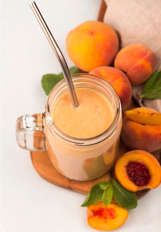 Shake Things Up With This Tasty And Simple Peach Milkshake Recipe