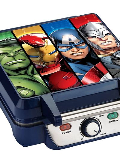 Fun Character Waffle Maker For Your Little Superheroes
