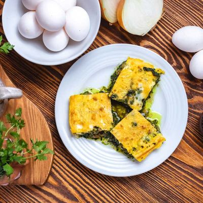 How To Make A Spinach Omelette In 5 Easy Steps