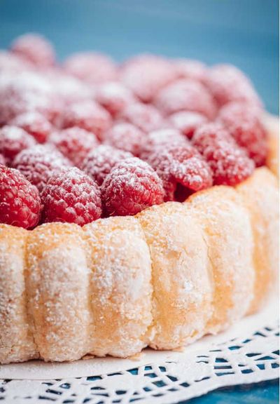 Charlotte Dessert: Fancy Feast With A Raspberry Charlotte Cake